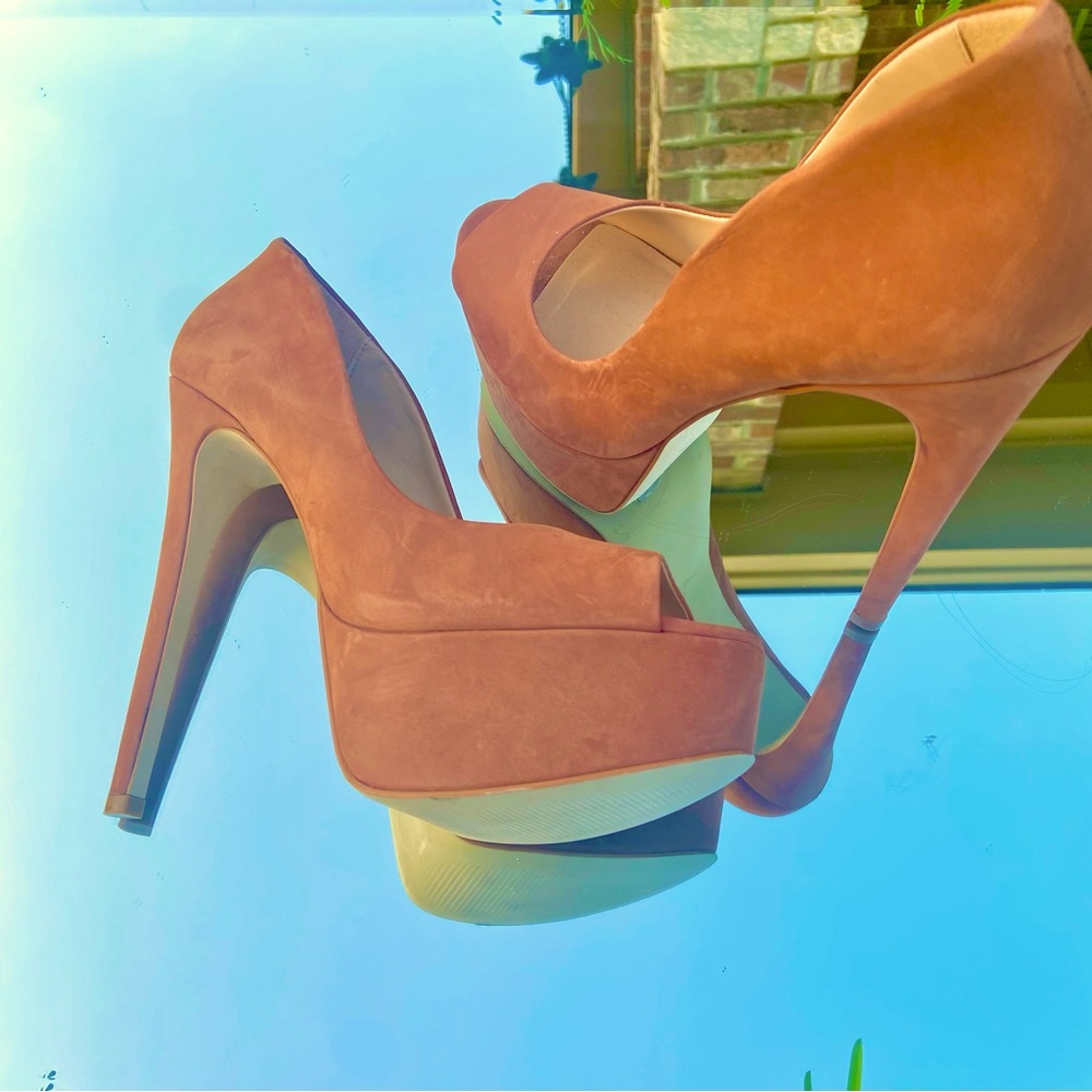 Jessica Simpson , Women Size 9, Brown Pump
